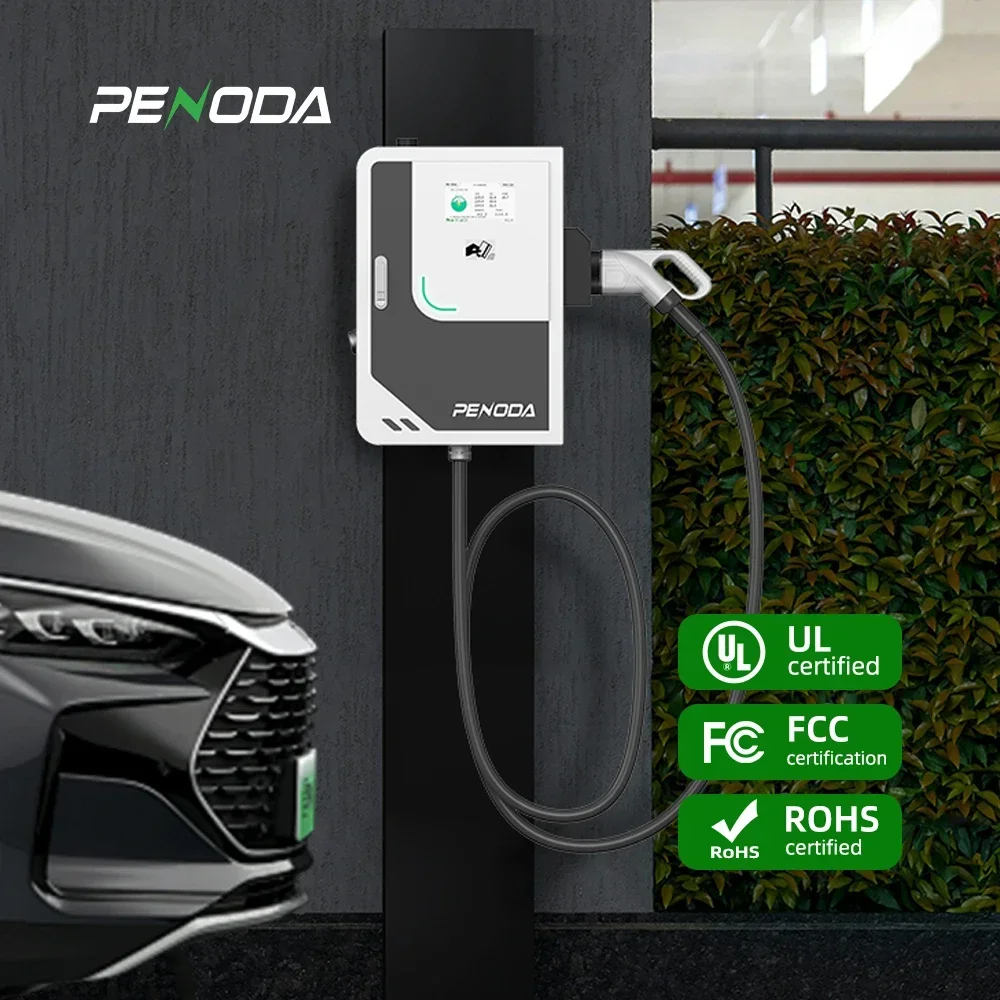 Dc Fast Charger 30Kw Wallbox Commercial - เครื่องชาร์จรถยนต์ไฟฟ้า PENODA 30kw 40kw Ocpp 4G