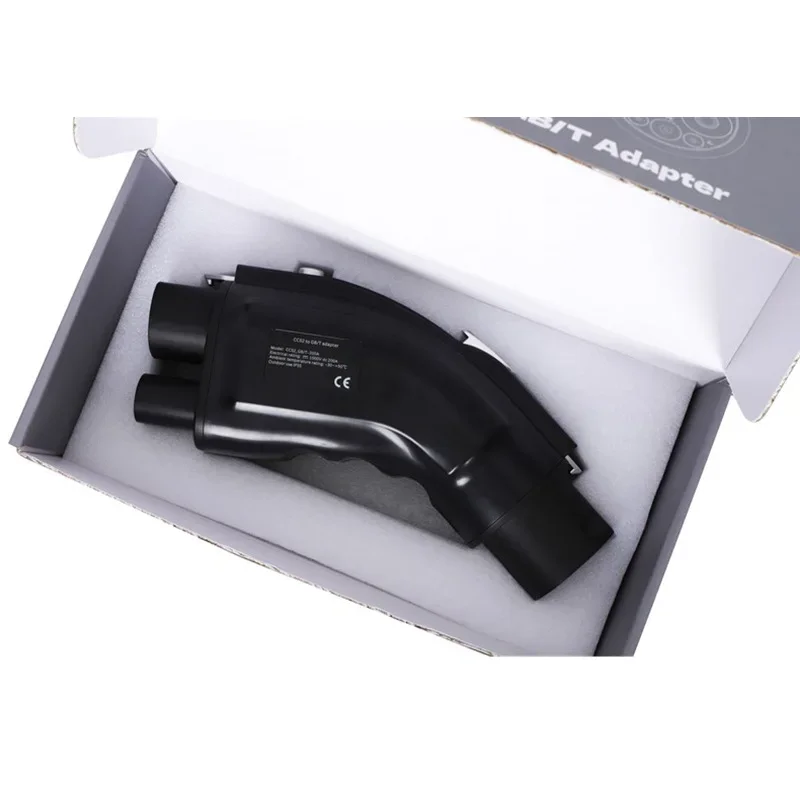 Gb/T To Ccs2 200A Fast Charging Adapter - อะแดปเตอร์ชาร์จเร็วไฟฟ้ากระแสตรง CCS2 เป็น GBT สำหรับรถยนต์ไฟฟ้ารุ่นใหม่ 200A