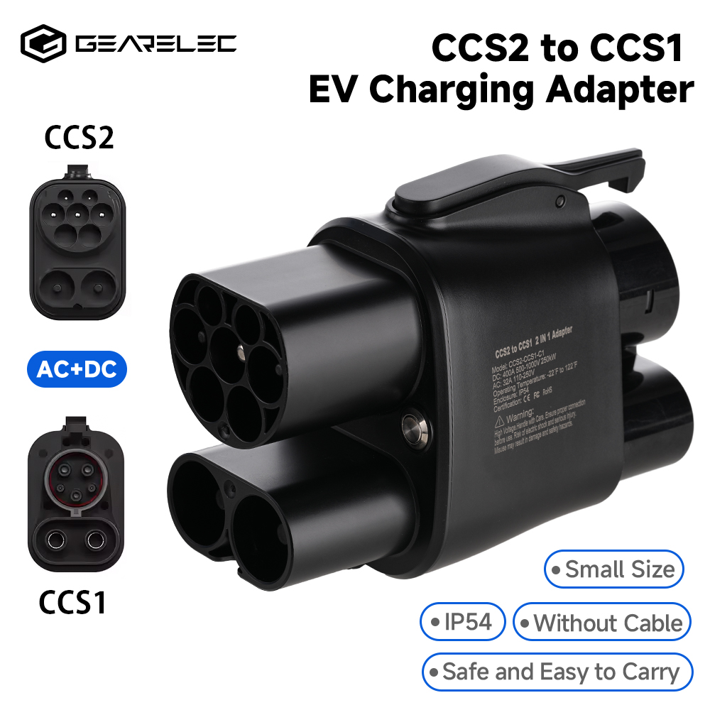 Ccs2 To Ccs1 Fast Charge Adapter 250Kw - GEARELEC CCS2 to CCS1 อะแดปเตอร์ DC