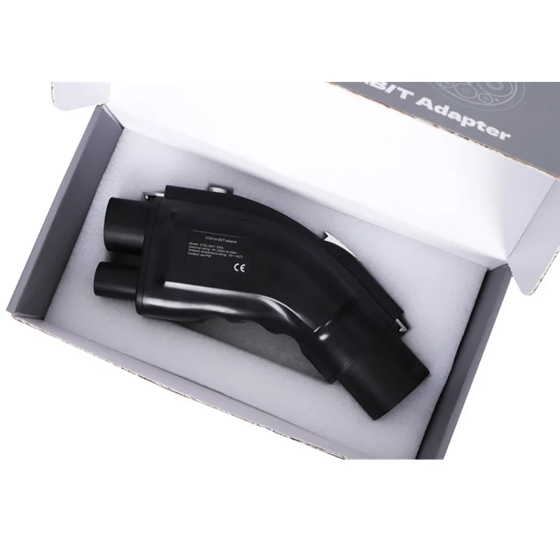 Gb/T To Ccs2 200A Fast Charging Adapter - อะแดปเตอร์ชาร์จเร็วไฟฟ้าสำหรับรถยนต์ไฟฟ้ารุ่นใหม่ 200A CCS2 เป็น GBT DC
