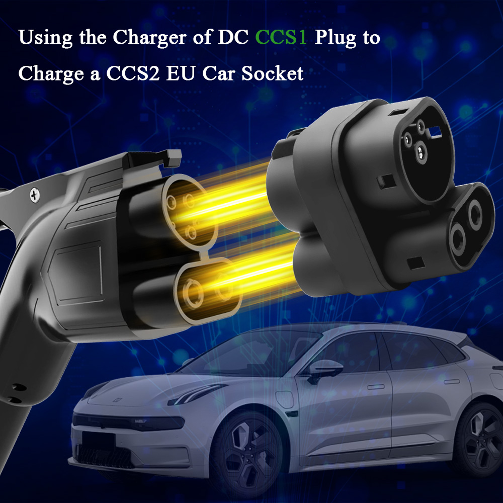 อะแดปเตอร์เชื่อมต่อรถยนต์ไฟฟ้า - Ccs2 To Ccs1 Fast Charge Adapter 250Kw บทวิจารณ์และราคา