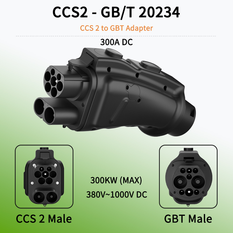 WUFEN สําหรับรถทั้งหมดชาร์จ EV - Gb/T To Ccs2 200A Fast Charging Adapter บทวิจารณ์และราคา