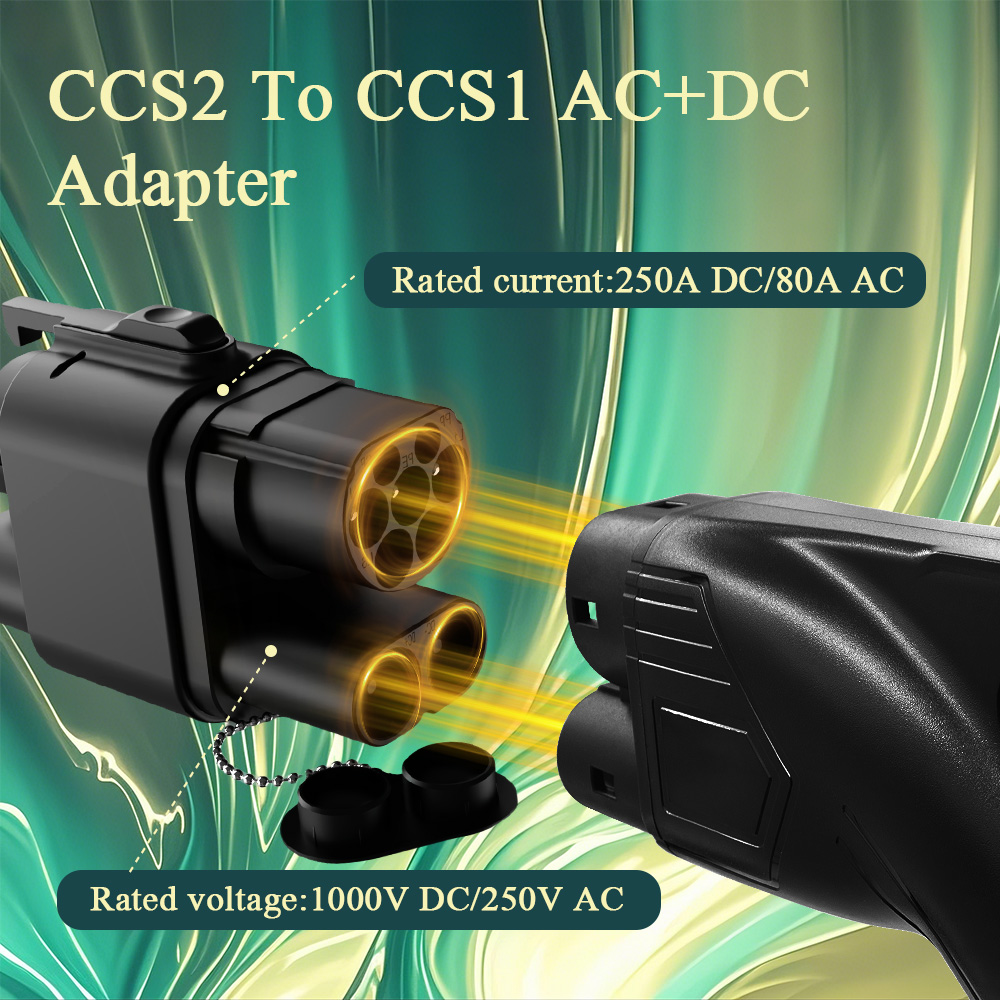อะแดปเตอร์ชาร์จรถยนต์ไฟฟ้า Kol - Ccs2 To Ccs1 Fast Charge Adapter 250Kw บทวิจารณ์และราคา