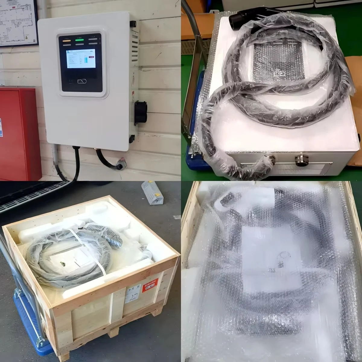 สถานีชาร์จรถยนต์ไฟฟ้าแบบเร็ว C - Dc Fast Charger 30Kw Wallbox Commercial บทวิจารณ์และราคา