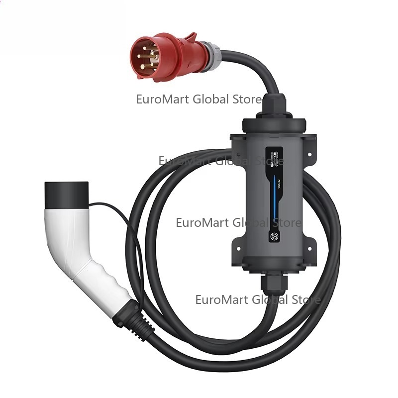 ปลั๊กชาร์จรถยนต์ไฟฟ้าแบบ Type  - Portable Ev Charger 32A Type 2 Cee Plug บทวิจารณ์และราคา