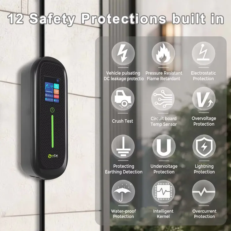 เครื่องชาร์จรถยนต์ไฟฟ้าแบบพกพา - Portable Ev Charger 32A Type 2 Cee Plug บทวิจารณ์และราคา