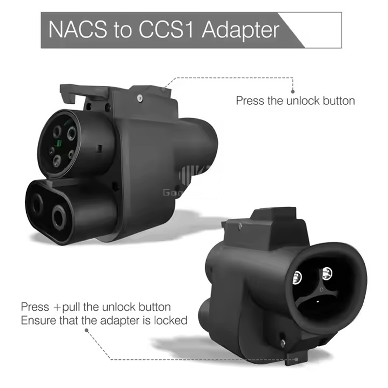 Fast DC Adapter NACS Tesla to  - Ccs2 To Ccs1 Fast Charge Adapter 250Kw บทวิจารณ์และราคา