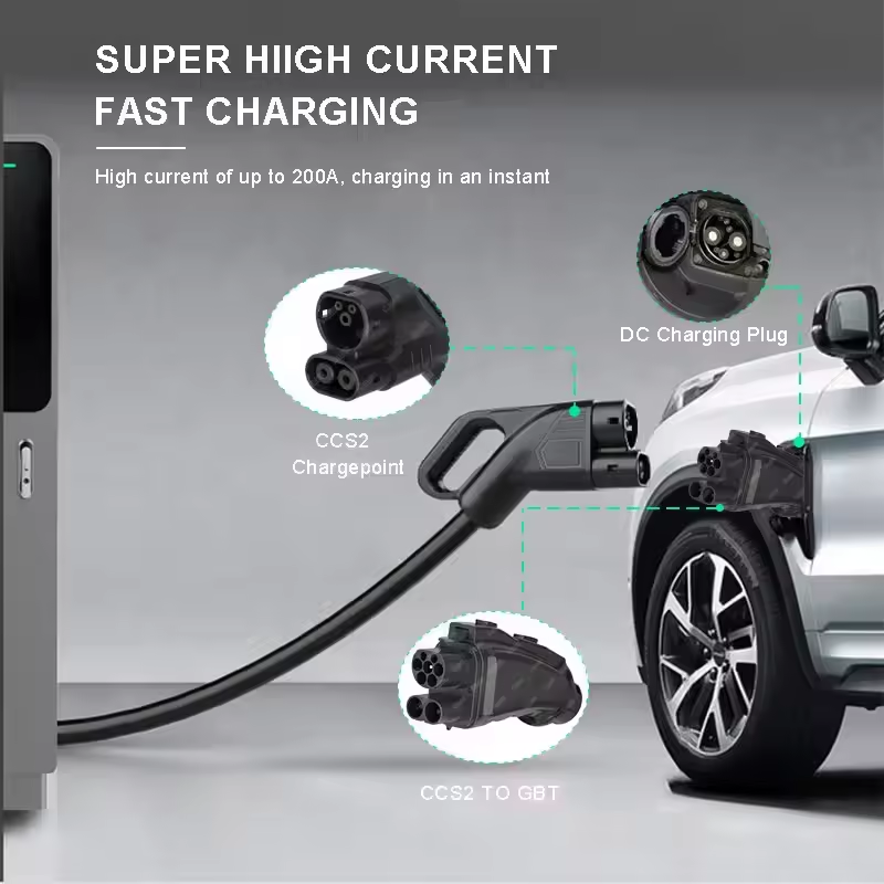 อะแดปเตอร์ Dc Ccs2 เป็น Gbt Co - Gb/T To Ccs2 200A Fast Charging Adapter บทวิจารณ์และราคา