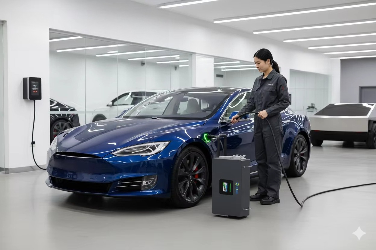 เครื่องชาร์จไฟฟ้ากระแสตรงแบบพก - Portable Dc Fast Charger 20Kw Ccs2 บทวิจารณ์และราคา