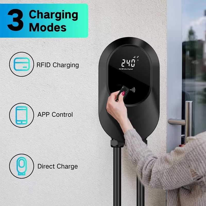 สถานีชาร์จติดผนังสำหรับบ้าน 32 - 22Kw Wallbox Type 2 Ocpp Rfid บทวิจารณ์และราคา